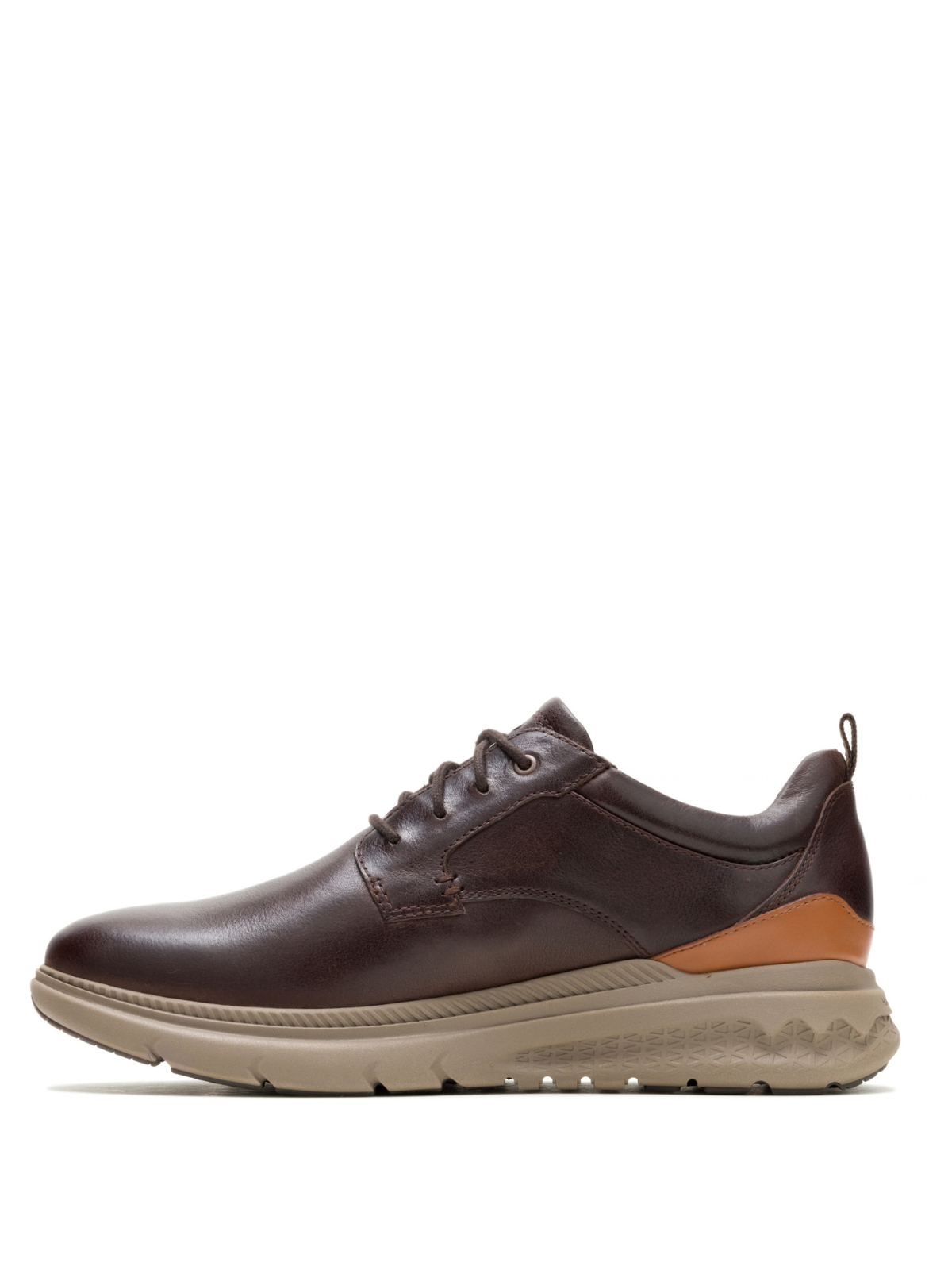 Zapato Casual Cuero Excel DK Brown para Hombre Hush Puppies
