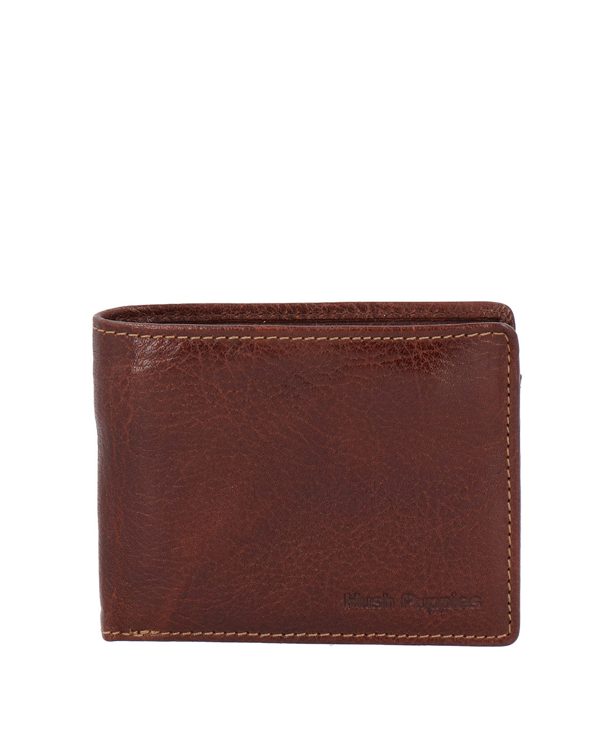 Billetera en Cuero Volante Café para Hombre Hush Puppies 1