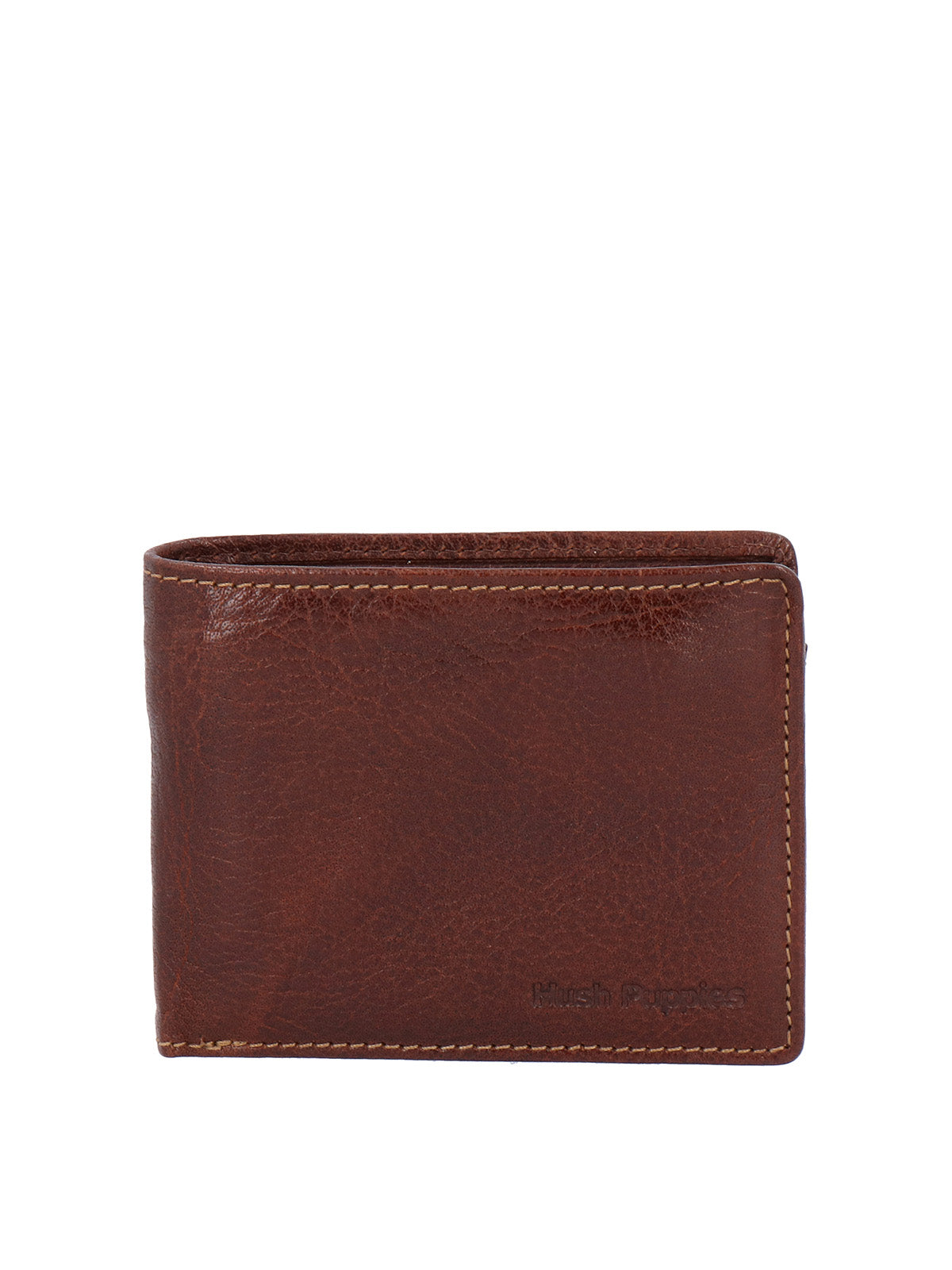 Billetera en Cuero Volante Café para Hombre Hush Puppies 1