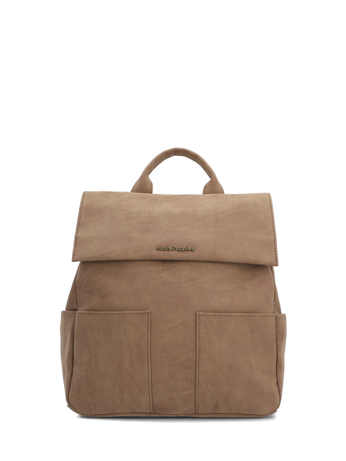 Cartera Dallas Back Bag Ecocuero Caramelo para Mujer Hush Puppies
