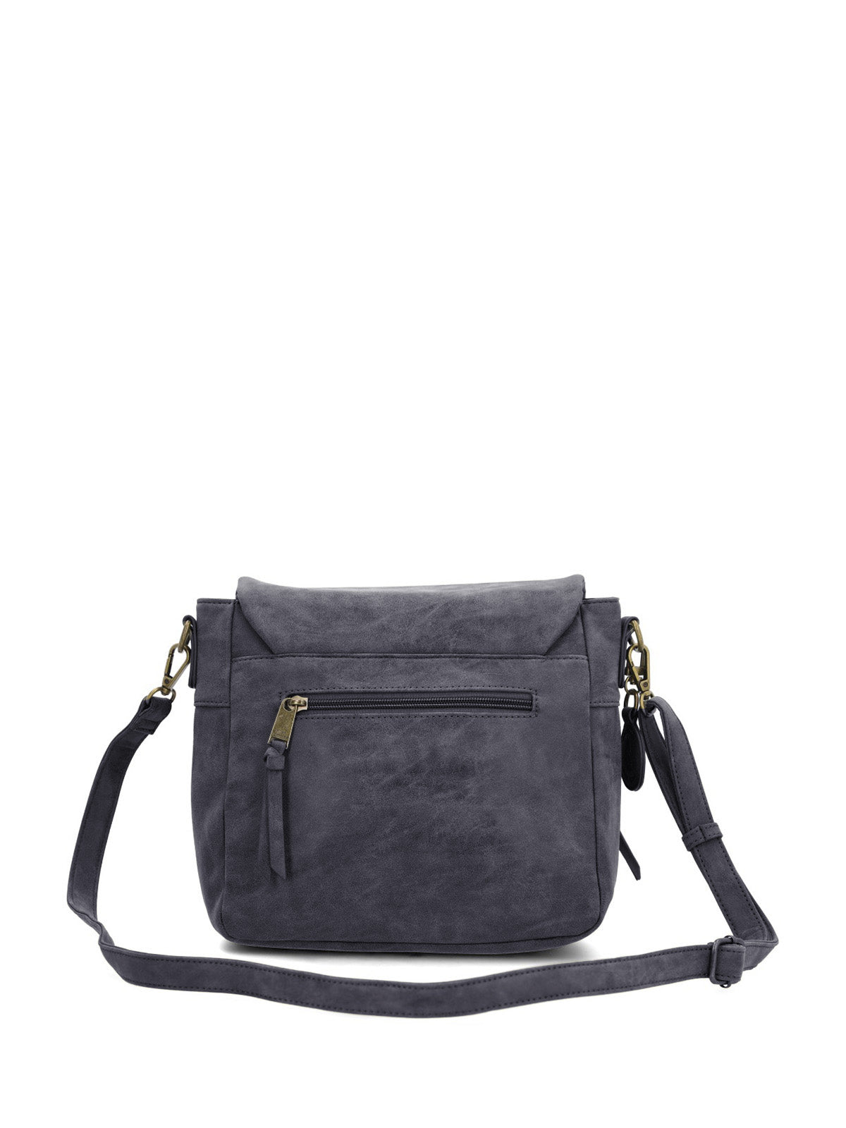 Cartera Derby Cross Ecocuero Negra para Mujer Hush Puppies