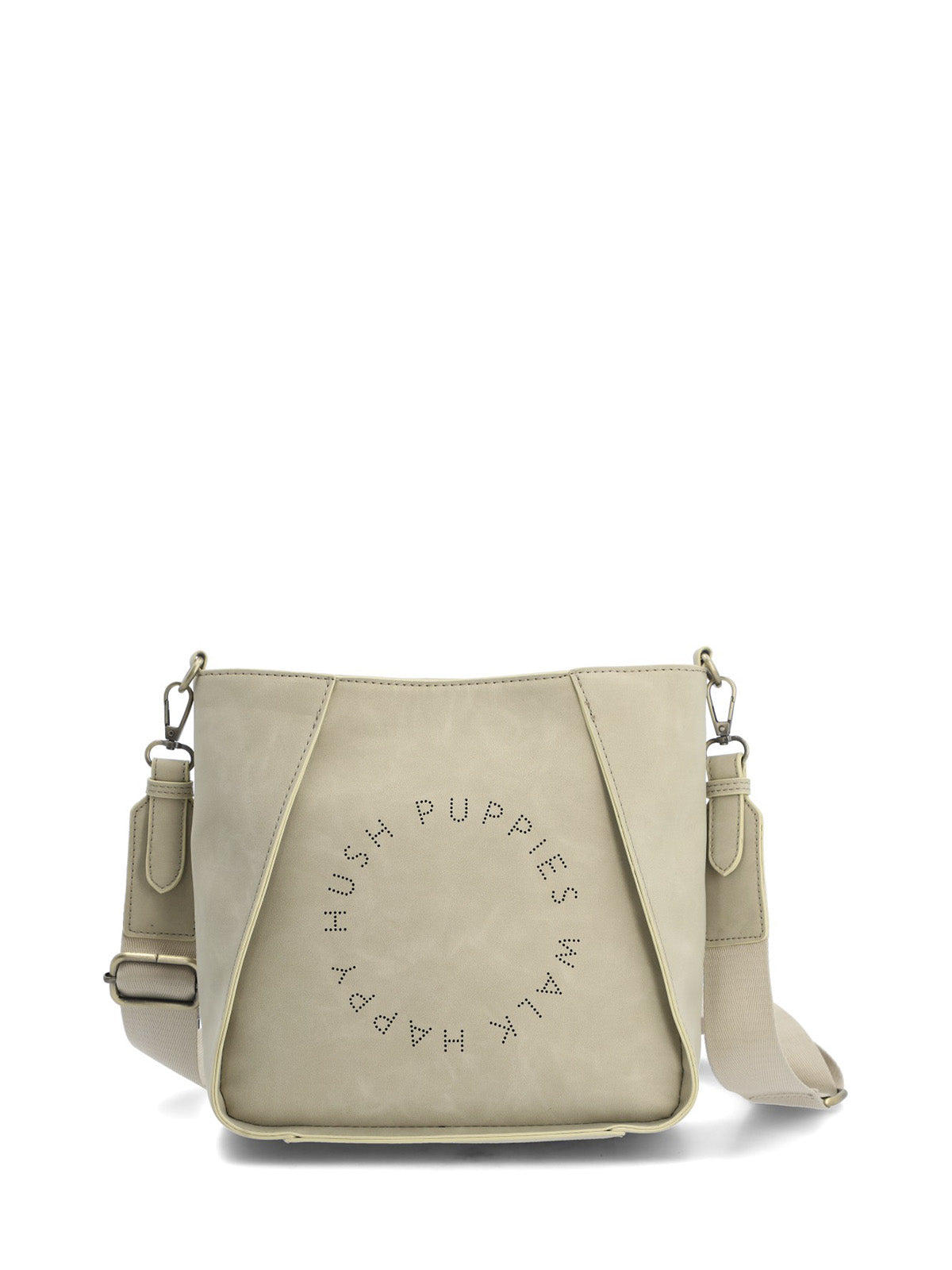 Cartera Hush Bag Ecocuero Beige para Mujer Hush Puppies