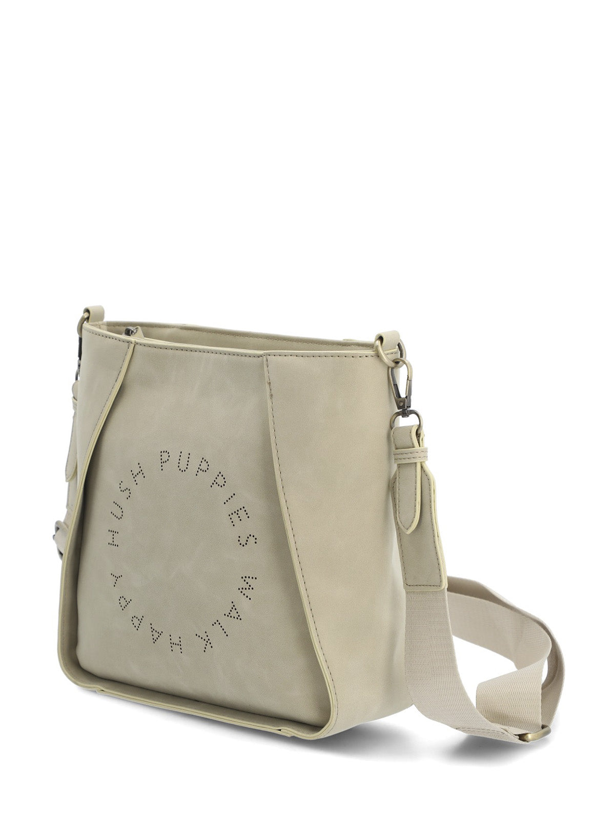 Cartera Hush Bag Ecocuero Beige para Mujer Hush Puppies