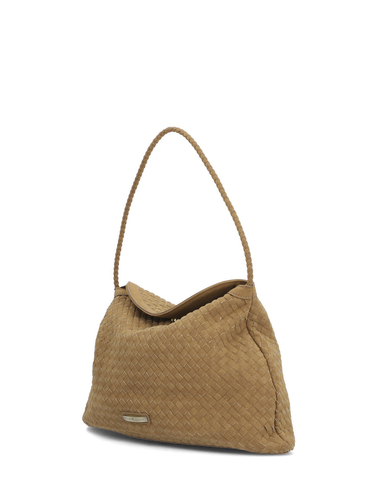 Cartera Brigg Hobo Ecocuero Caramelo para Mujer Hush Puppies