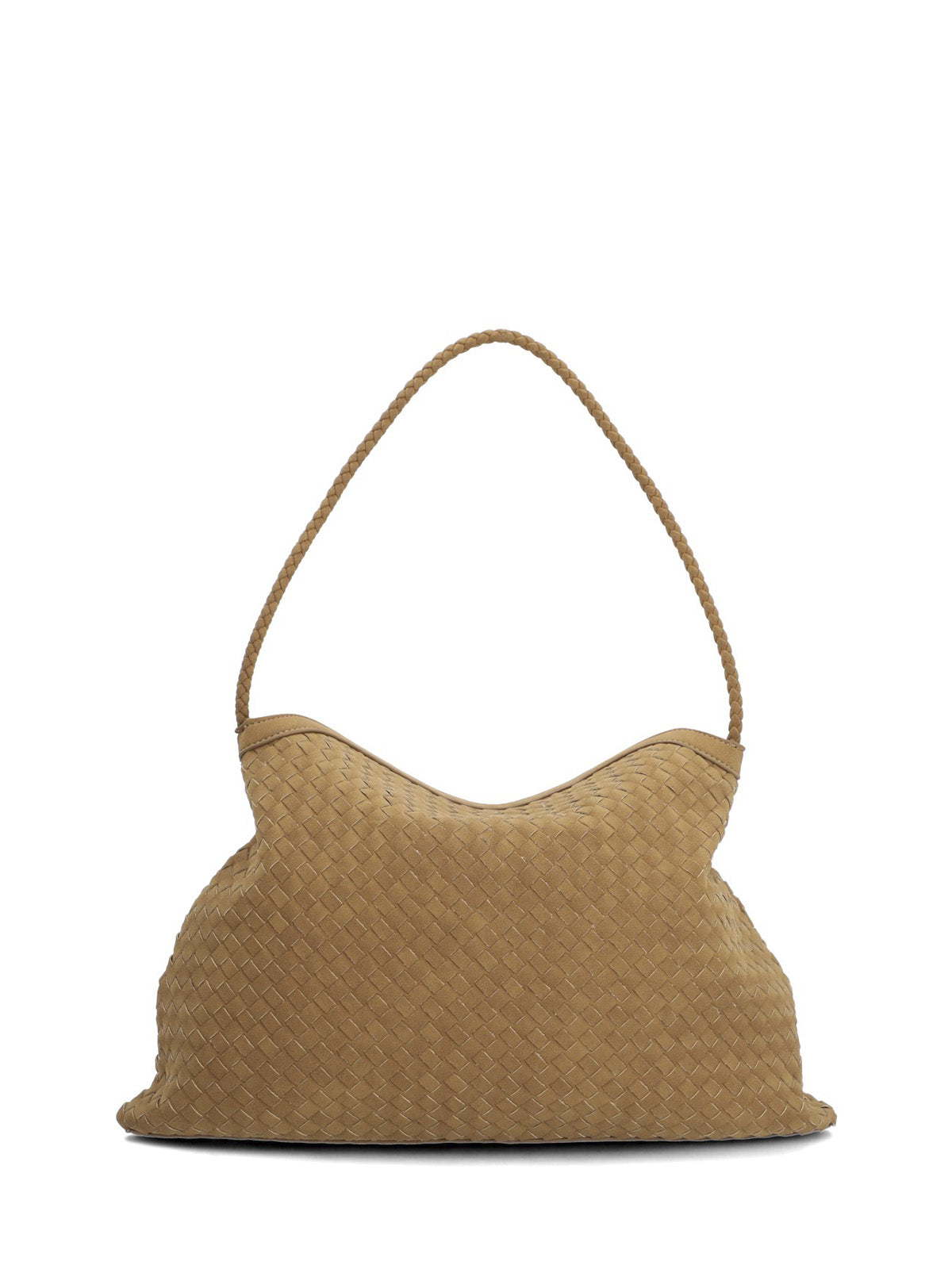 Cartera Brigg Hobo Ecocuero Caramelo para Mujer Hush Puppies