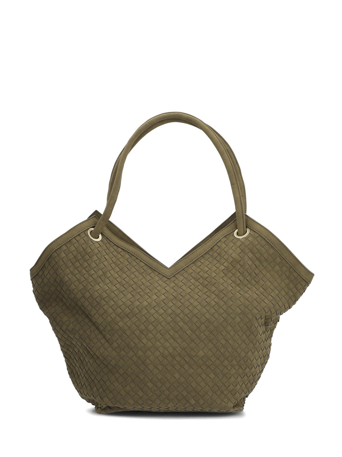 Cartera Bromley Bag Ecocuero Verde para Mujer Hush Puppies