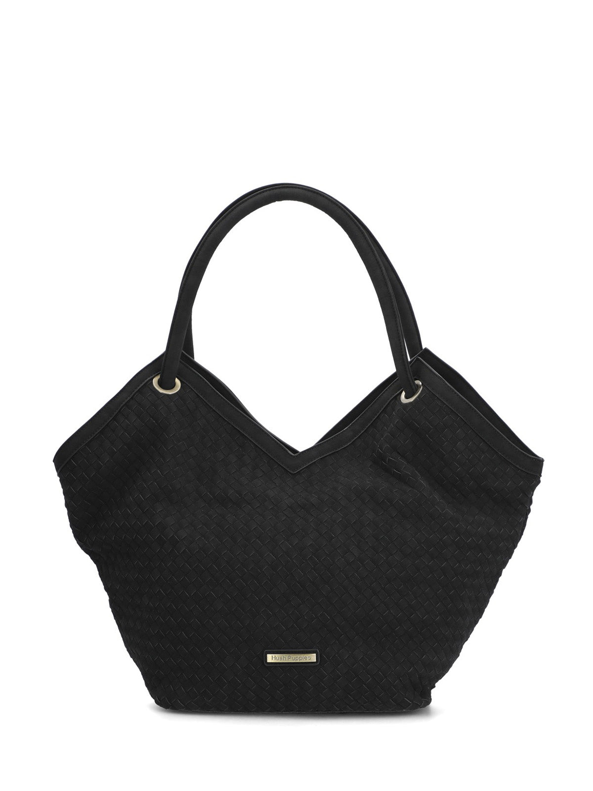 Cartera Bromley Bag Ecocuero Negra para Mujer Hush Puppies
