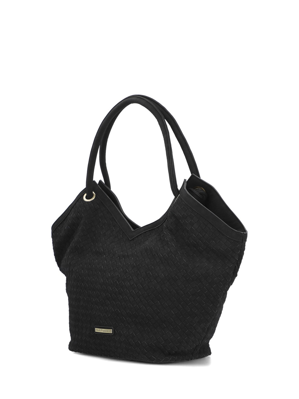 Cartera Bromley Bag Ecocuero Negra para Mujer Hush Puppies
