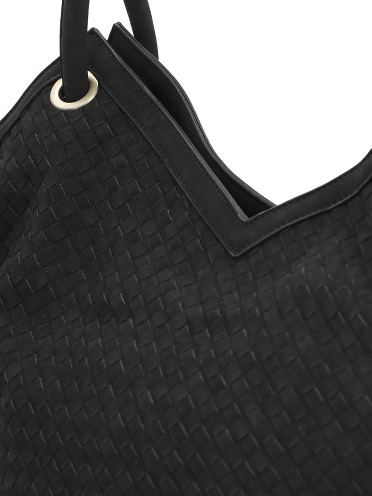 Cartera Bromley Bag Ecocuero Negra para Mujer Hush Puppies