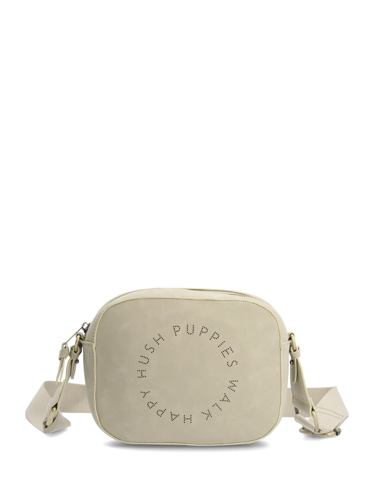 Cartera Hush Cross Ecocuero Beige para Mujer Hush Puppies