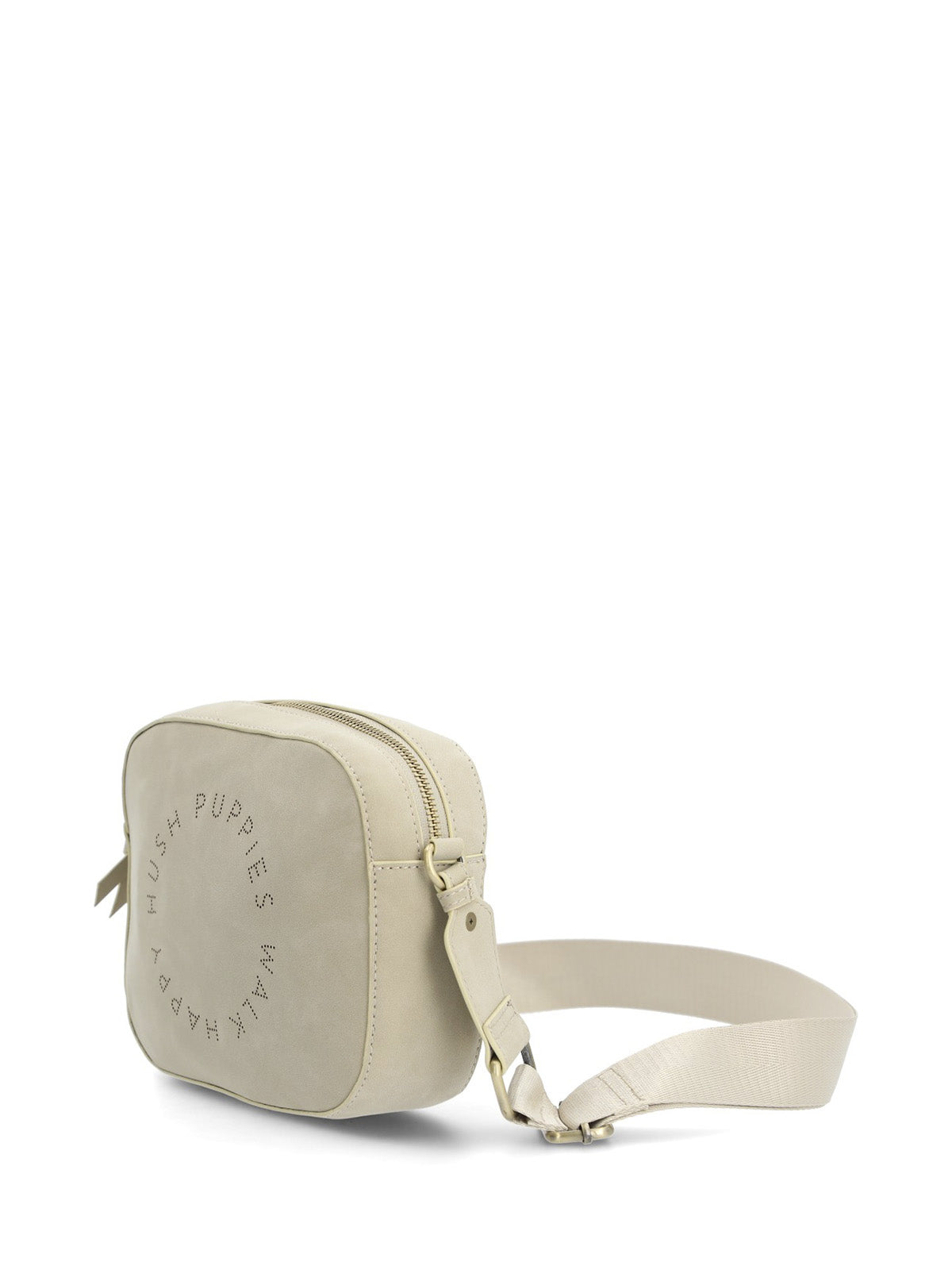 Cartera Hush Cross Ecocuero Beige para Mujer Hush Puppies