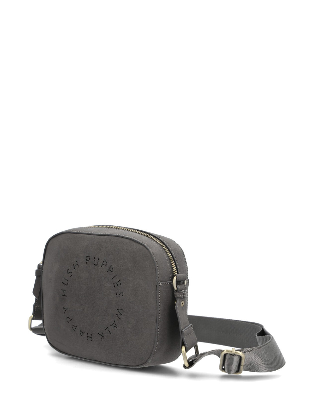 Cartera Hush Cross Ecocuero Negra para Mujer Hush Puppies