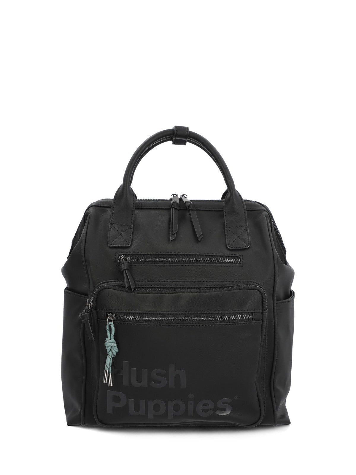 Cartera Horsham Back Bag Ecocuero Negra para Mujer Hush Puppies