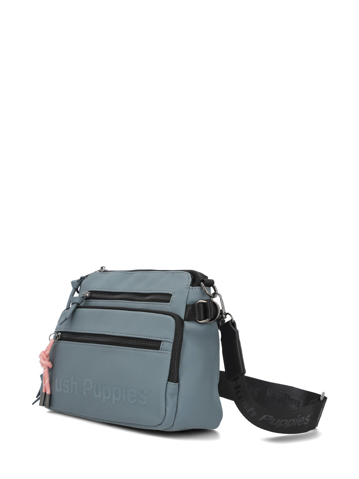 Cartera Havant Cross Ecocuero Azul para Mujer Hush Puppies