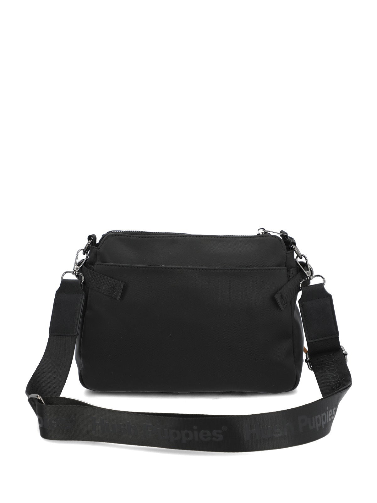 Cartera Havant Cross Ecocuero Negra para Mujer Hush Puppies