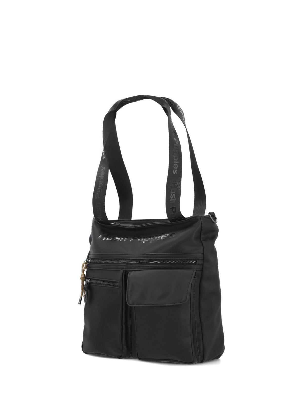 Cartera Hebden Bag Ecocuero Negra para Mujer Hush Puppies