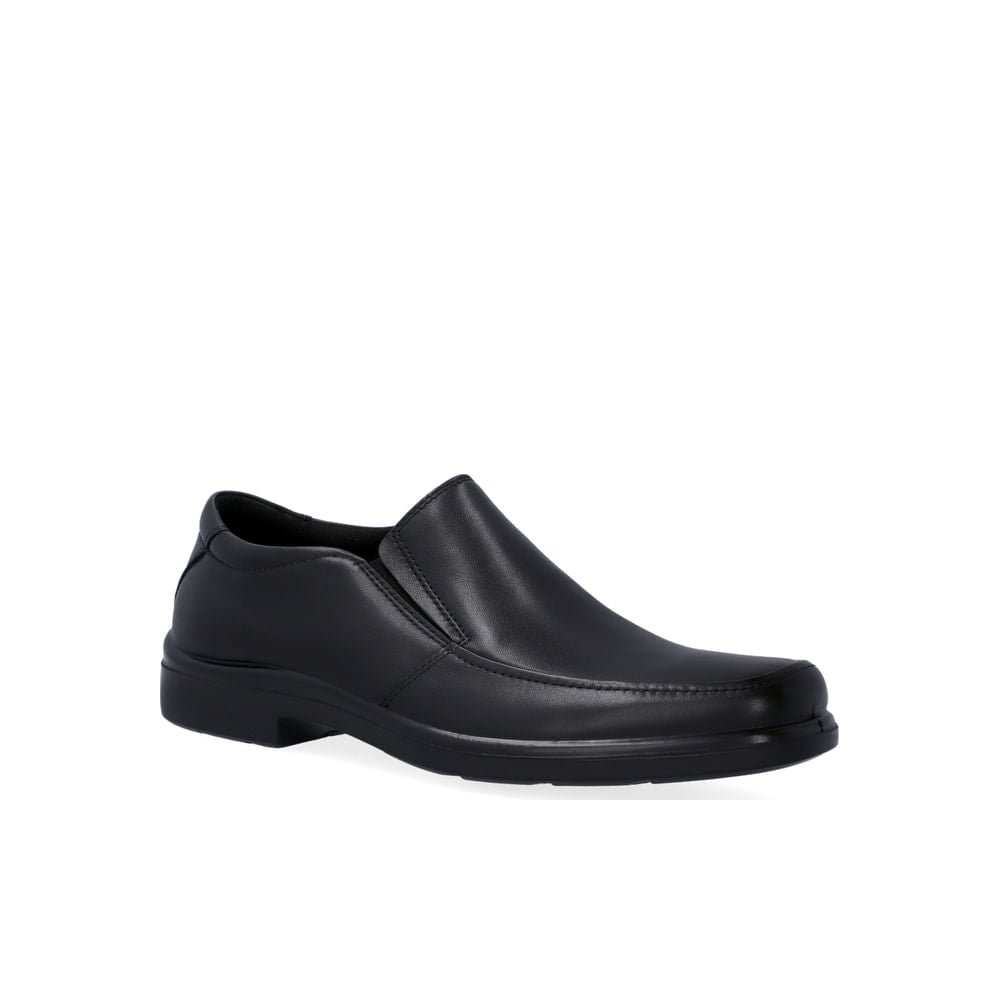 Zapato Vestir Cuero Negro Stocks Hombre Hush Puppies 2