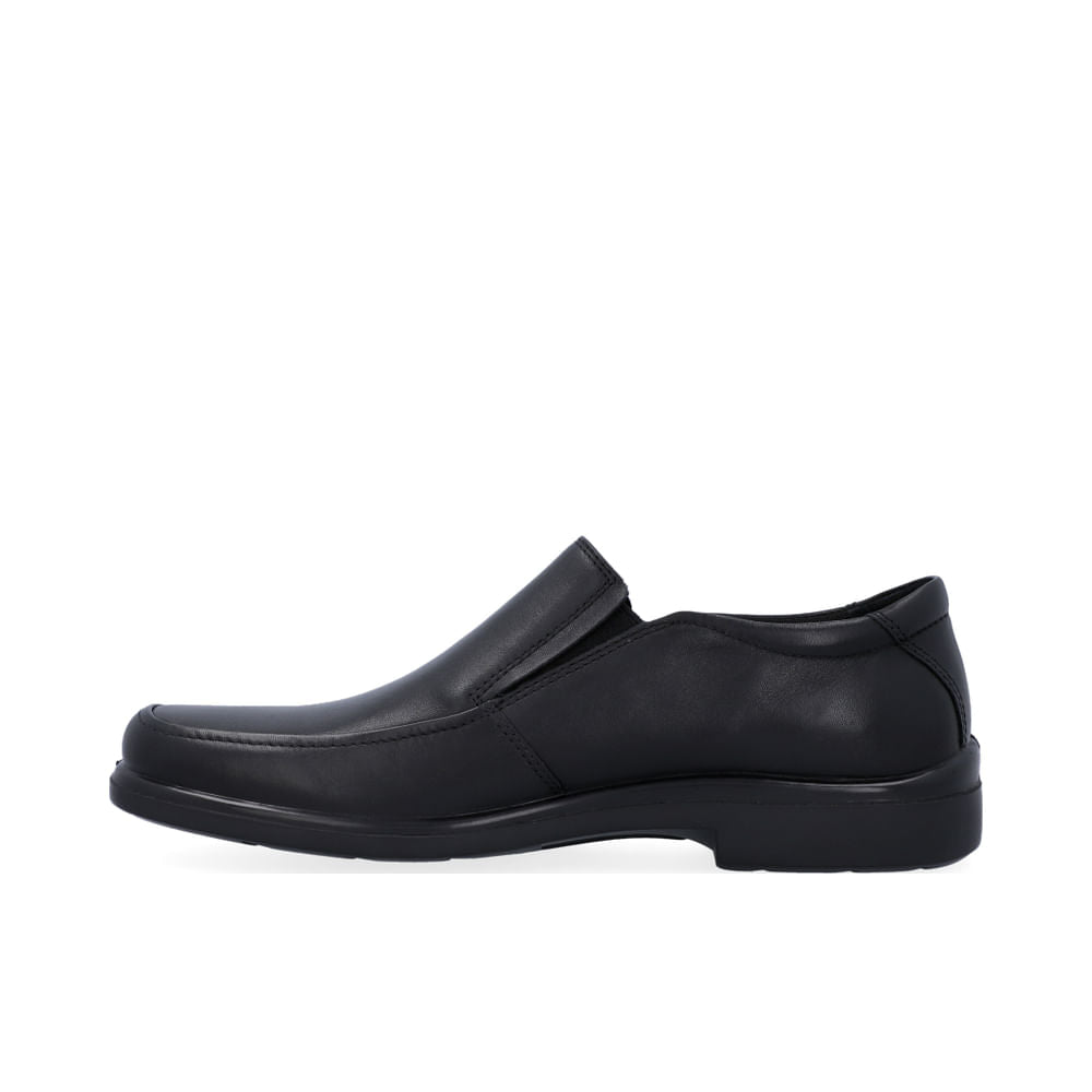 Zapato Vestir Cuero Negro Stocks Hombre Hush Puppies 3