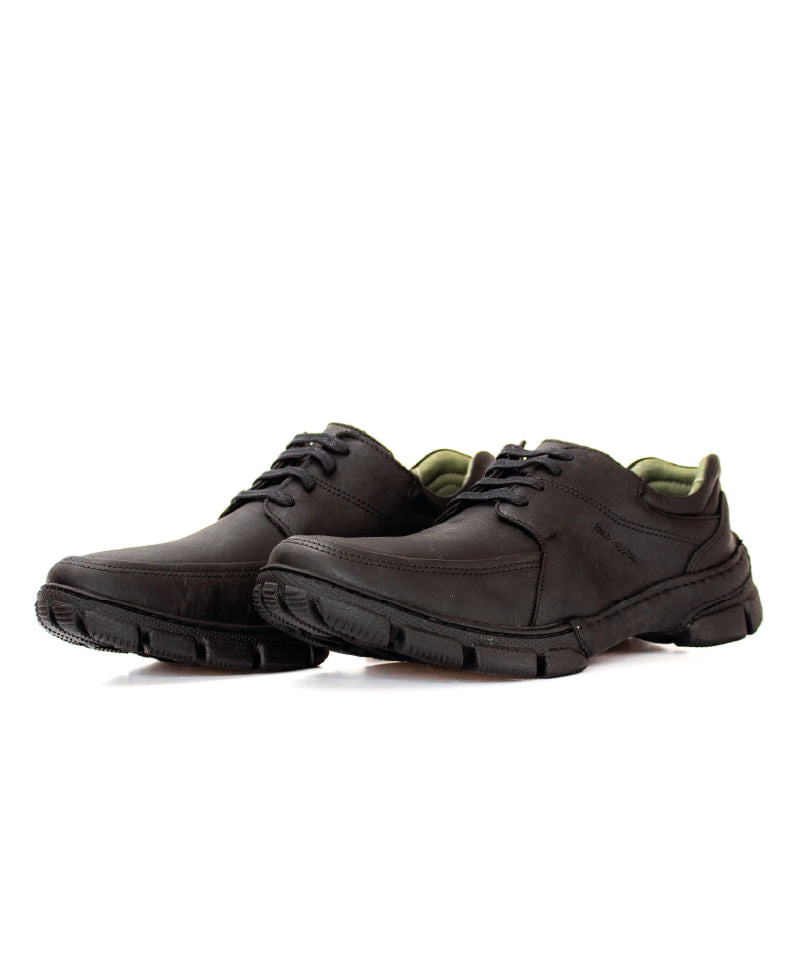 Zapato Casual Robert Negro para Hombre 4