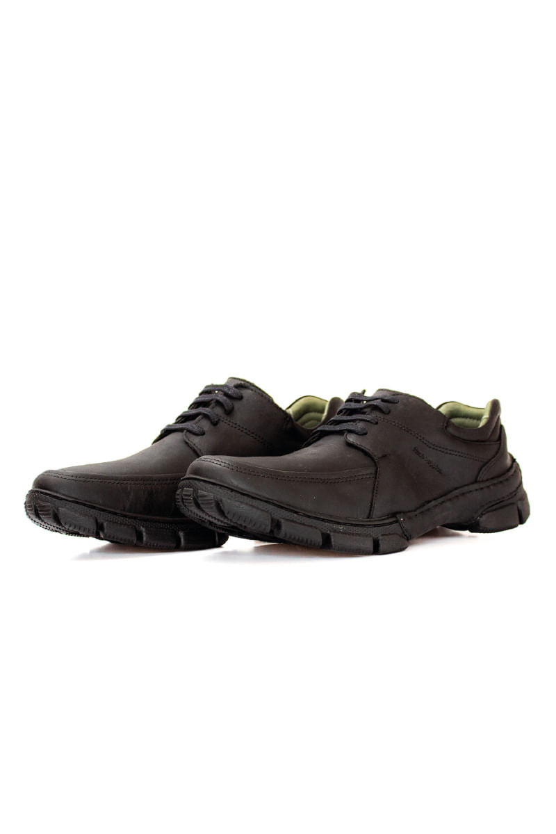 Zapato Casual Robert Negro para Hombre 4