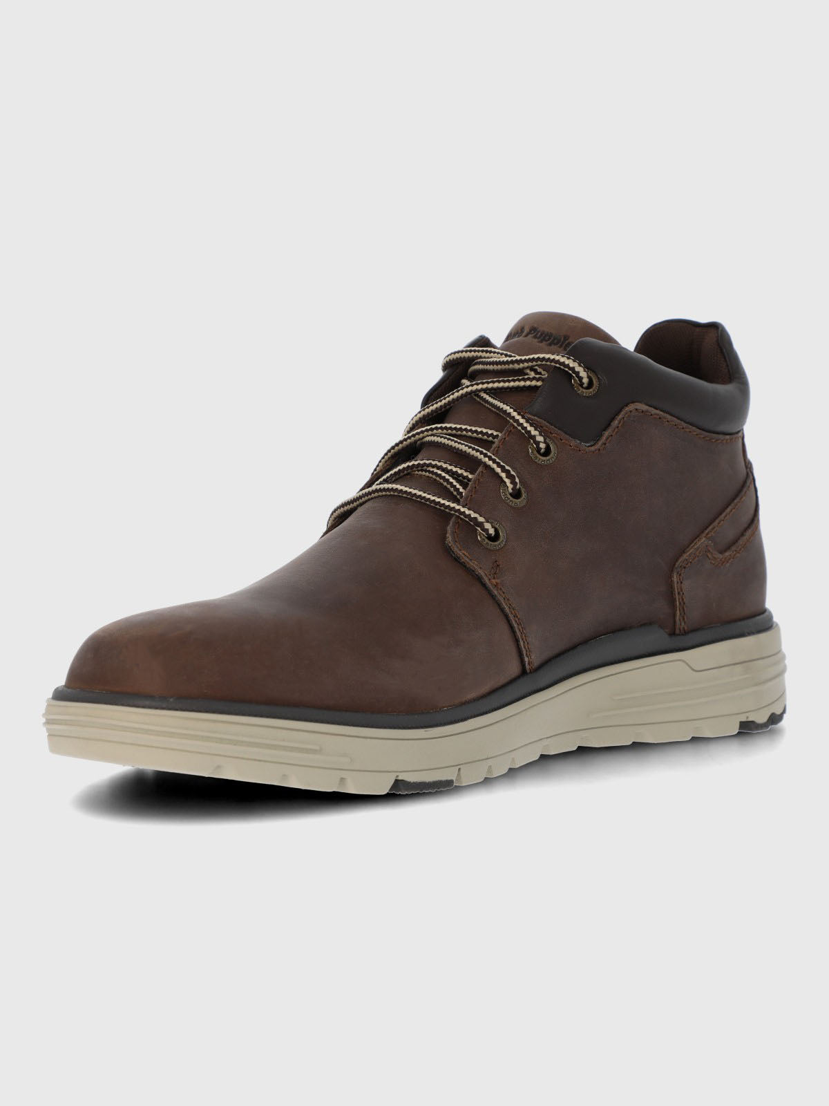 Botin en Cuero para Hombre William Café 5