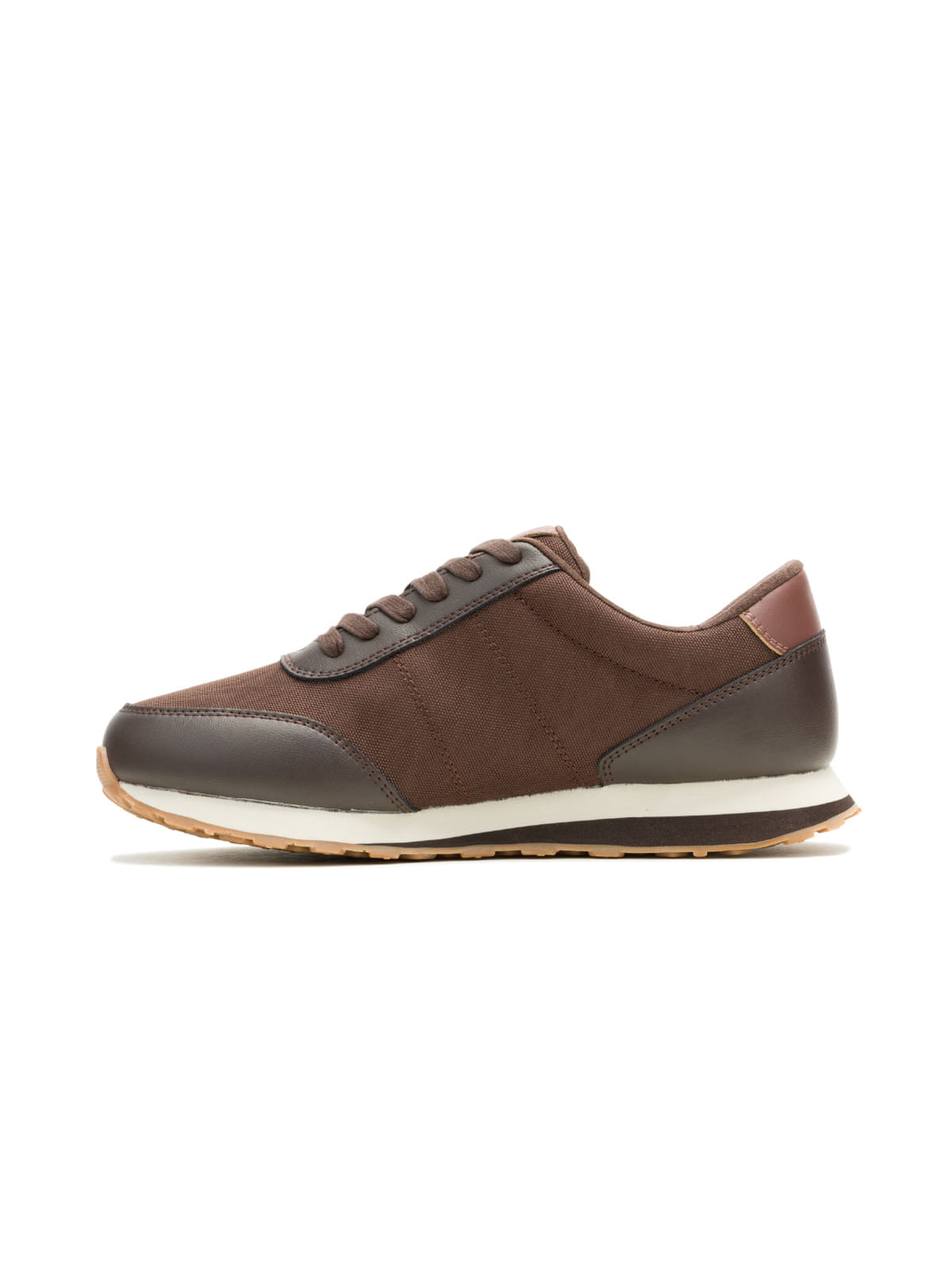 Zapatilla en Cuero para Hombre Seventy8 Dark Brown Hush Puppies 3