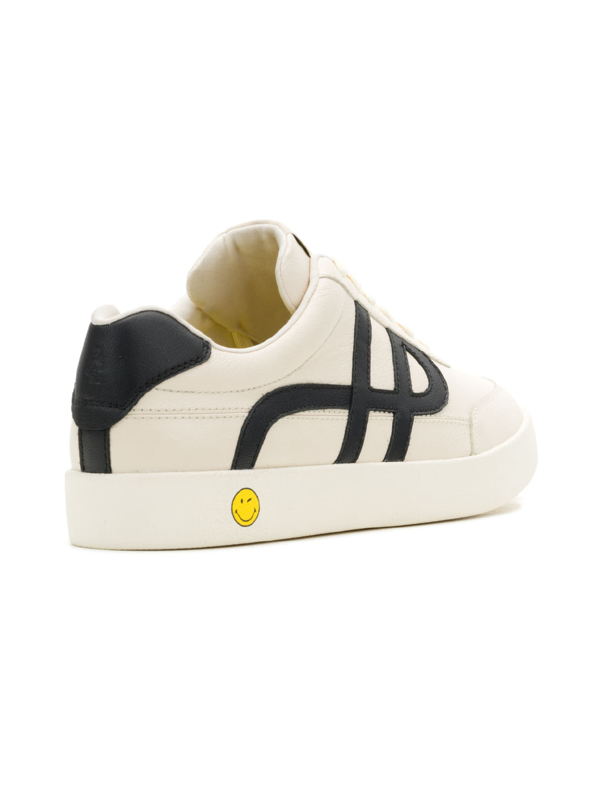 Zapatilla Cuero para Hombre Smiley Seventy8 Charlie Blanca 4