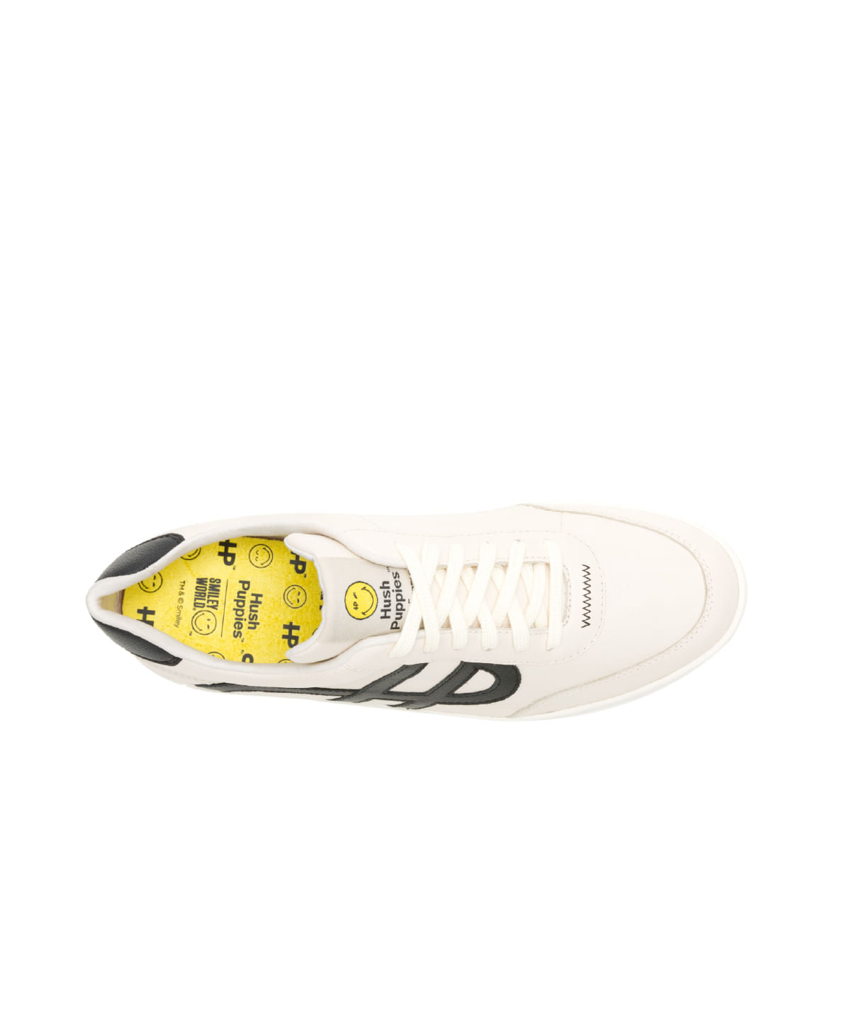 Zapatilla Cuero para Hombre Smiley Seventy8 Charlie Blanca 5