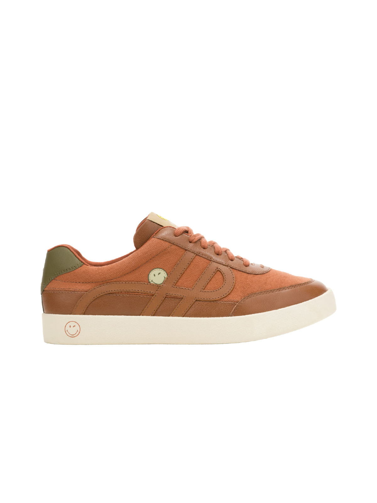Zapatilla Cuero para Hombre Smiley Seventy8 Charlie Cognac Hush Puppies 2