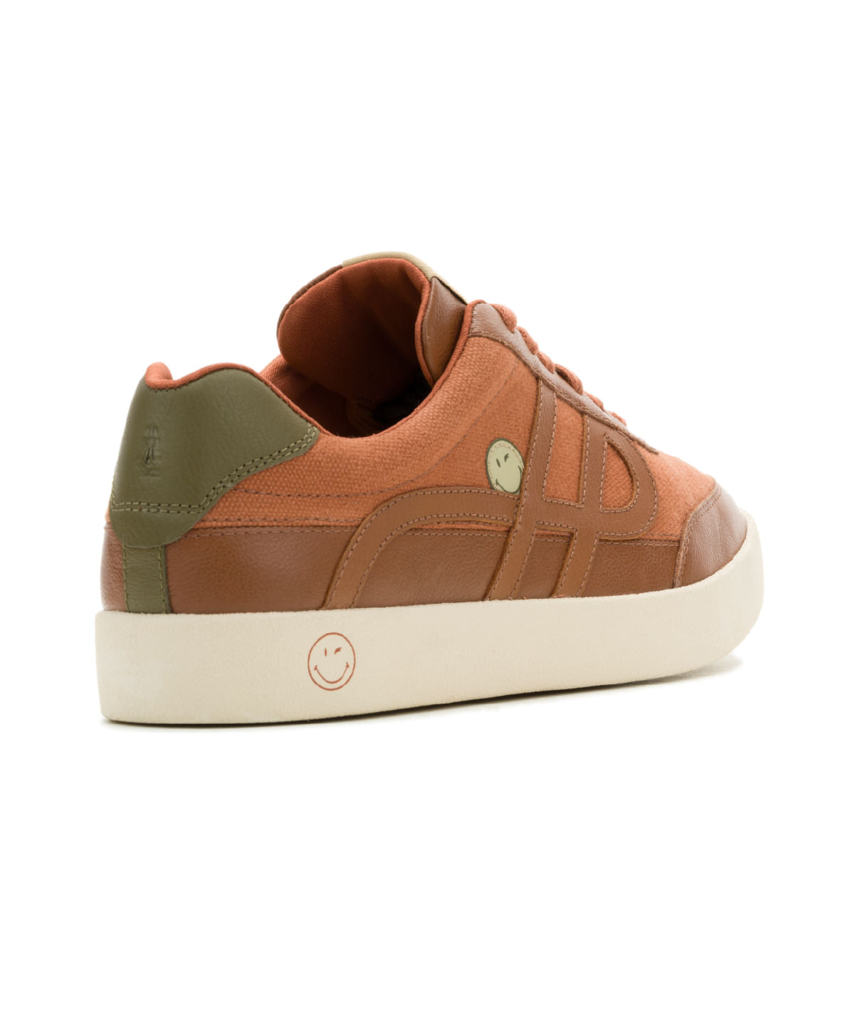 Zapatilla Cuero para Hombre Smiley Seventy8 Charlie Cognac Hush Puppies 4