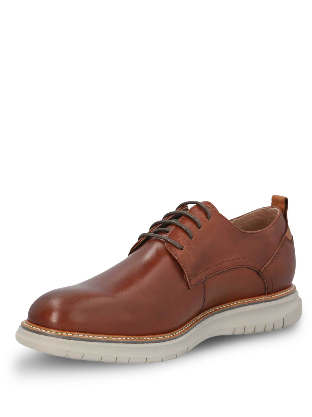 Zapato Casual en Cuero Hombre Rustic Café Hush Puppies 4