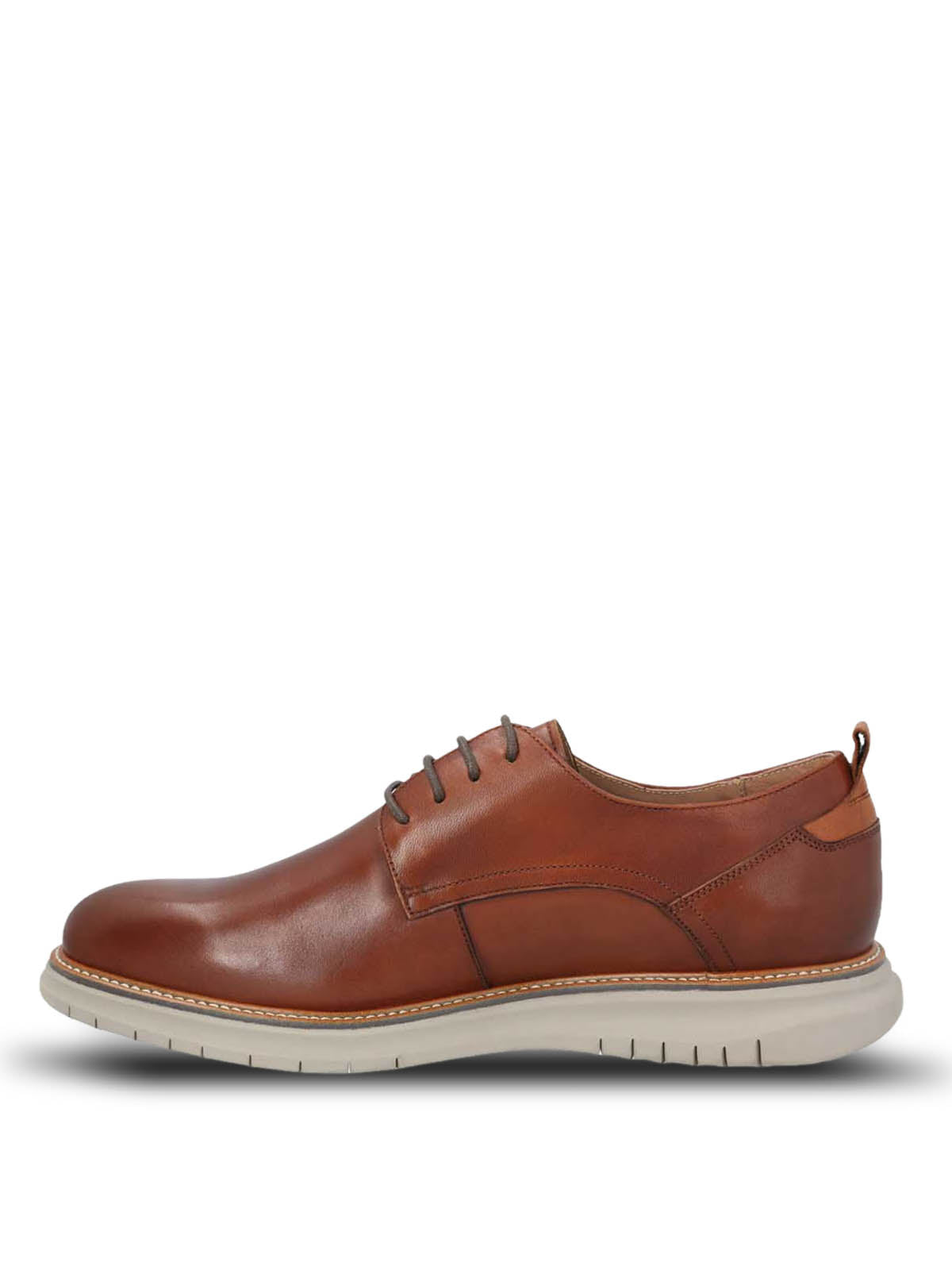 Zapato Casual en Cuero Hombre Rustic Café Hush Puppies 5