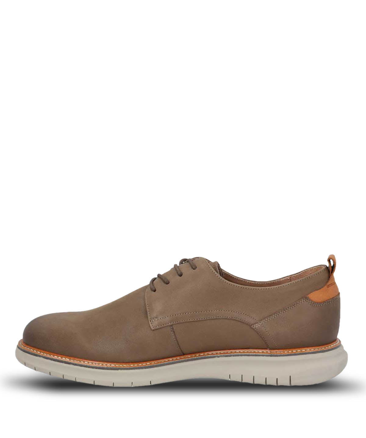 Zapato Casual en Cuero Hombre Rustic Taupe Hush Puppies 5