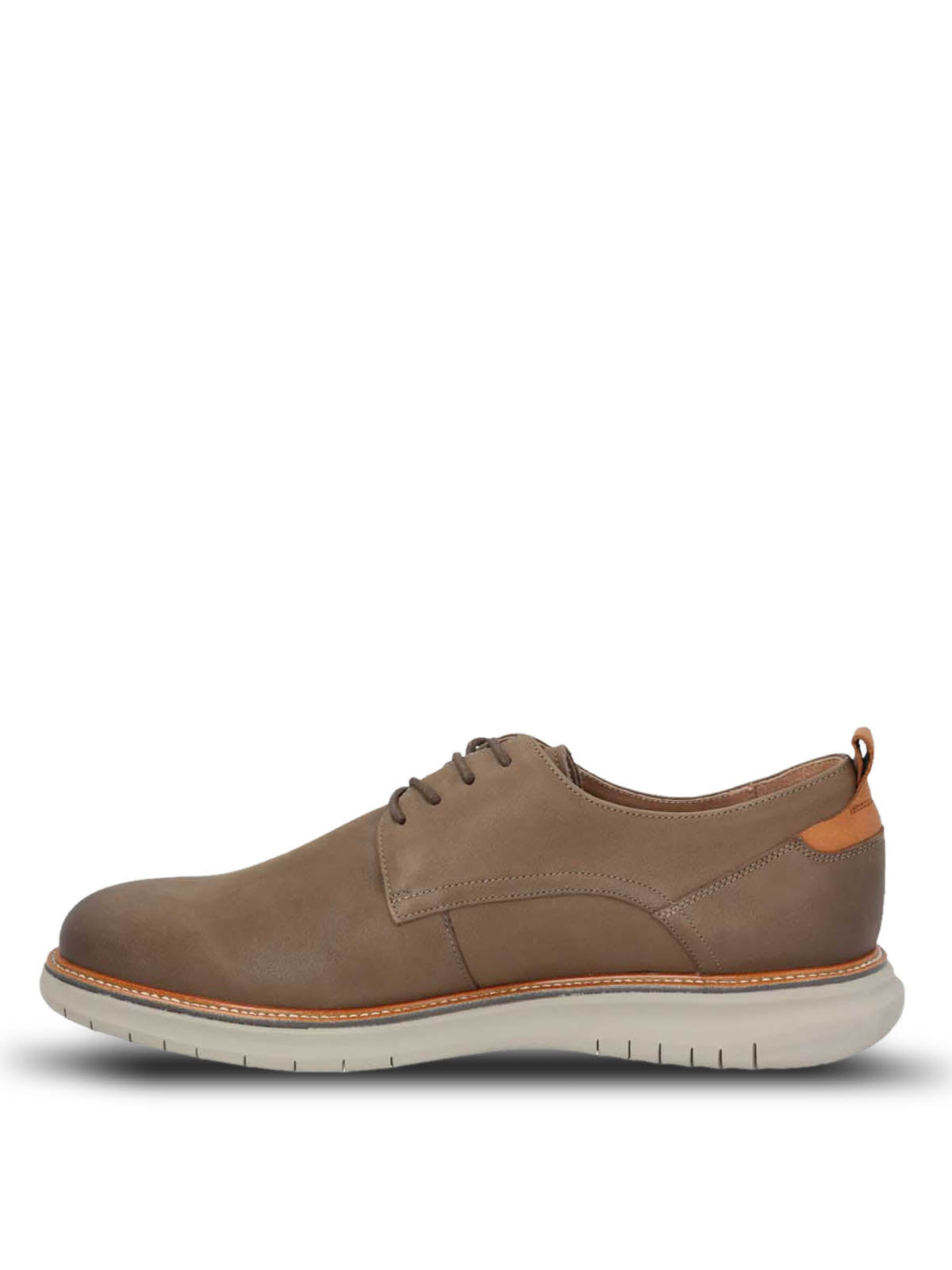 Zapato Casual en Cuero Hombre Rustic Taupe Hush Puppies 5