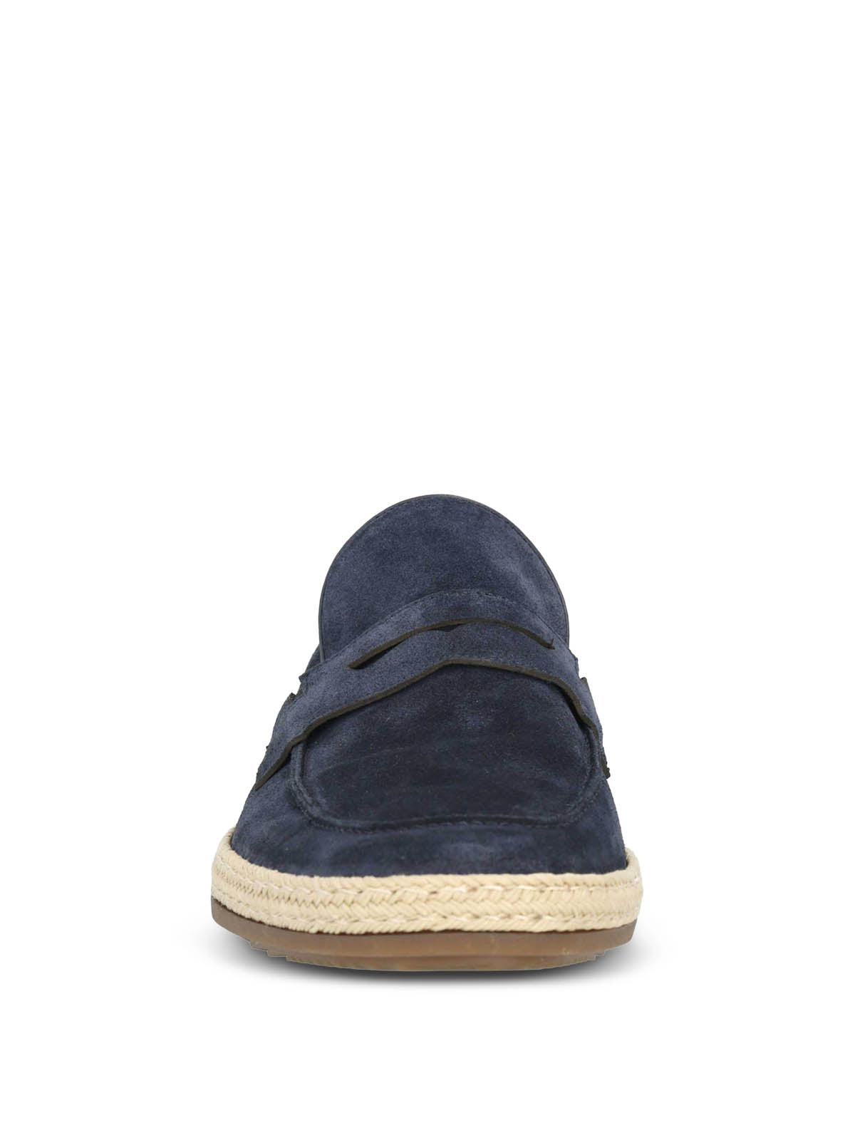 Zapato Casual Mocasin Cuero Hombre Montella Azul Oscuro Hush Puppies 3