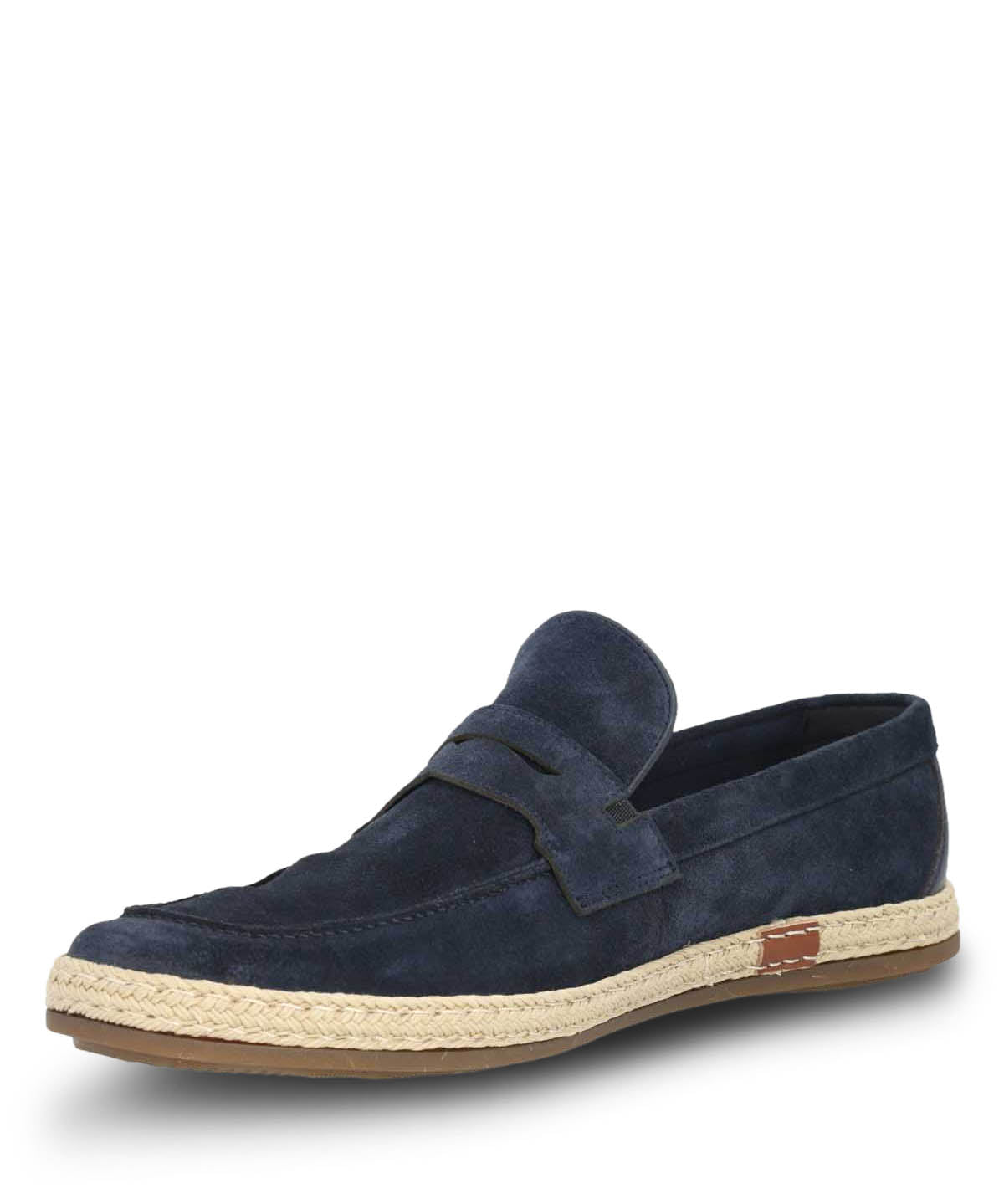 Zapato Casual Mocasin Cuero Hombre Montella Azul Oscuro Hush Puppies 4