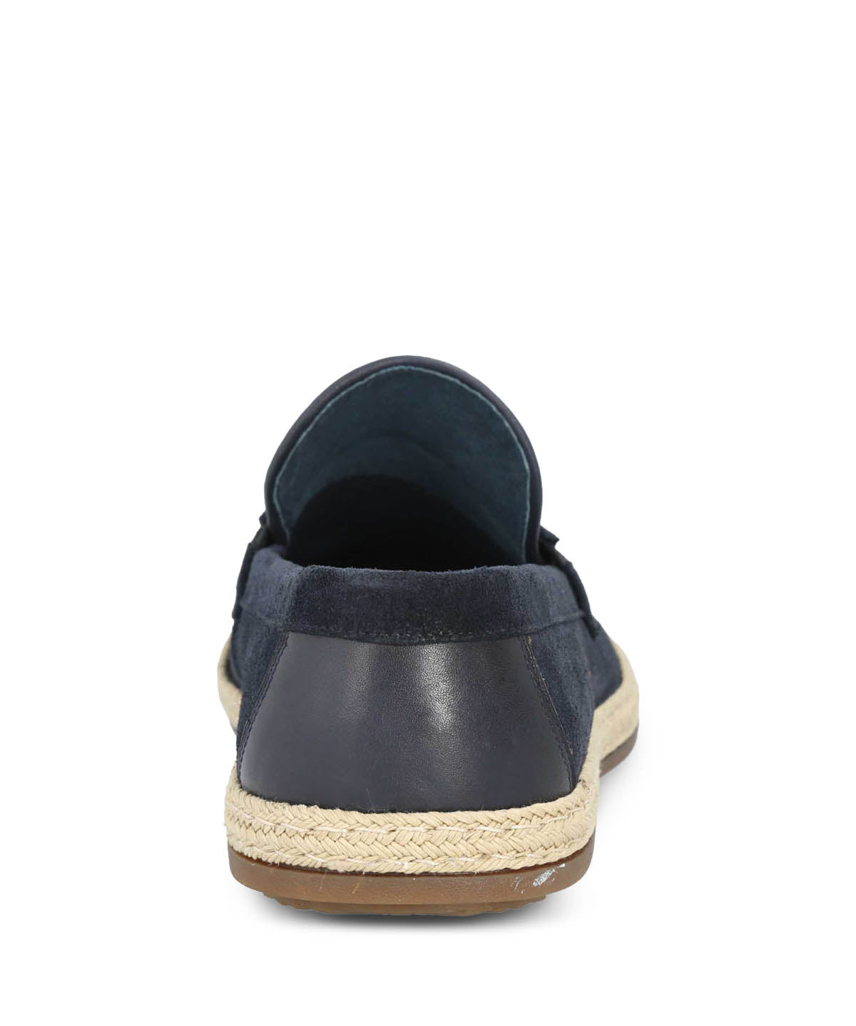 Zapato Casual Mocasin Cuero Hombre Montella Azul Oscuro Hush Puppies 6