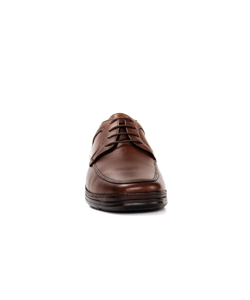 Zapato Vestir Cuero Mocca Milán para Hombre 5