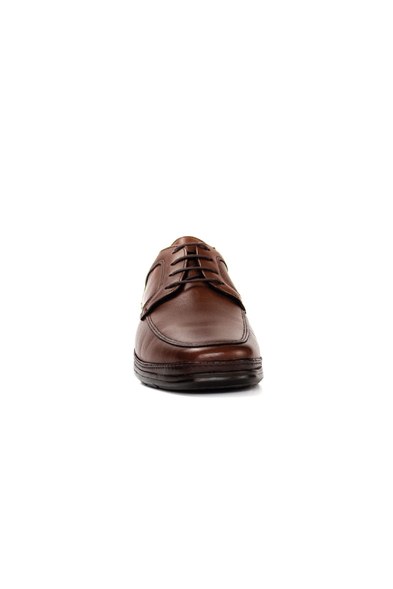 Zapato Vestir Cuero Mocca Milán para Hombre 5