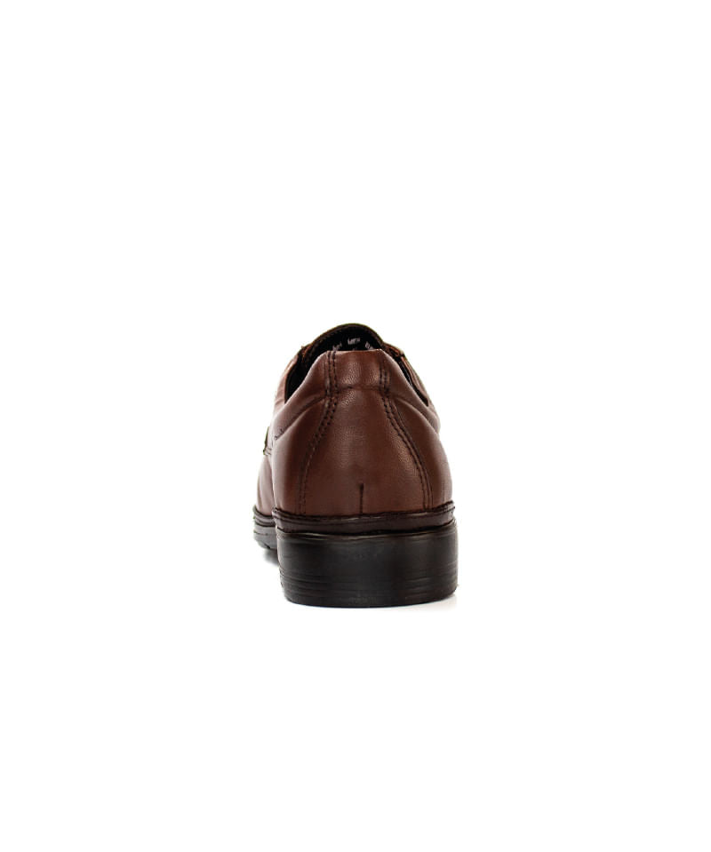 Zapato Vestir Cuero Mocca Milán para Hombre 6