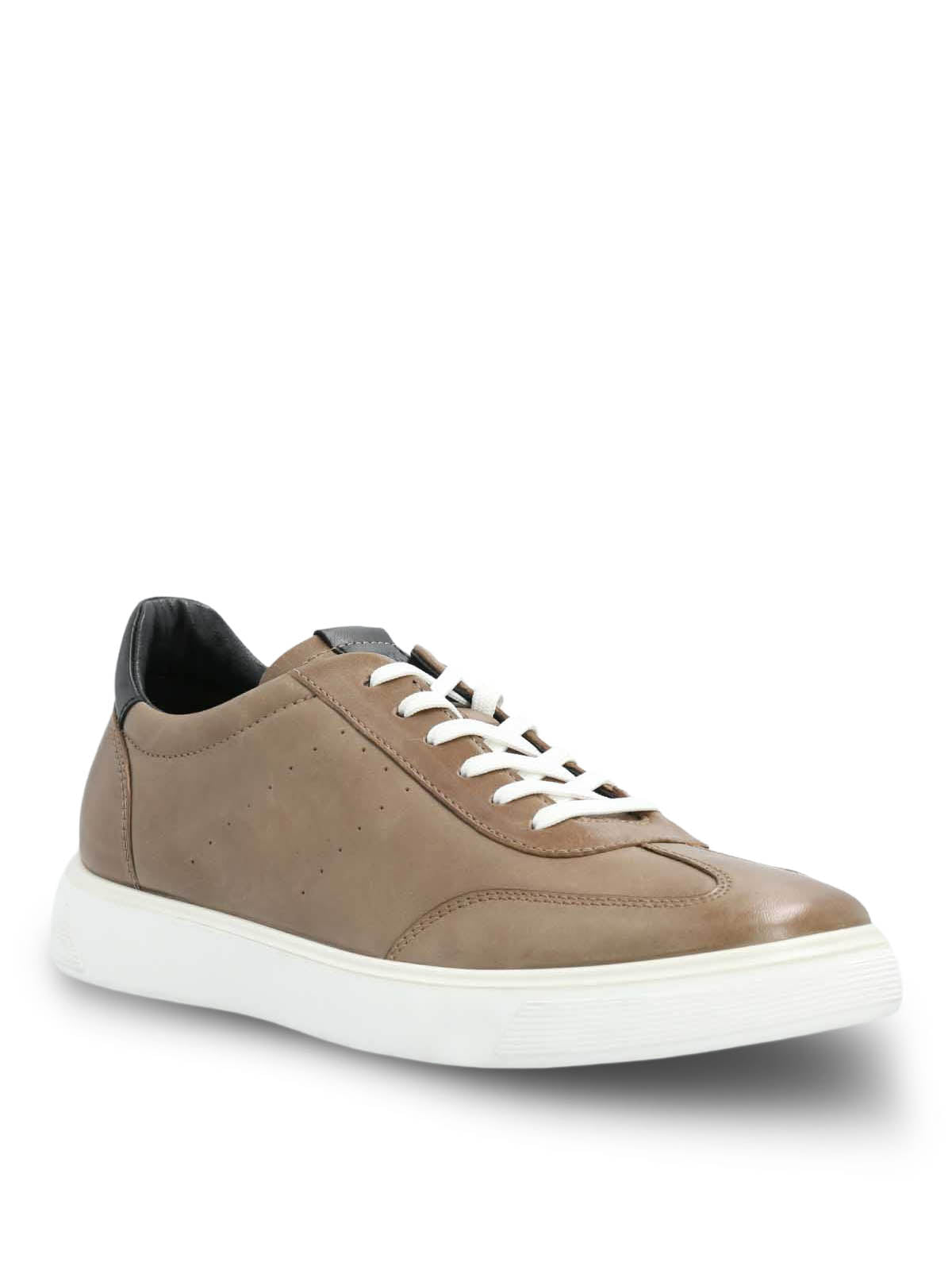 Zapatilla en Cuero para Hombre Bloor Café Hush Puppies 1