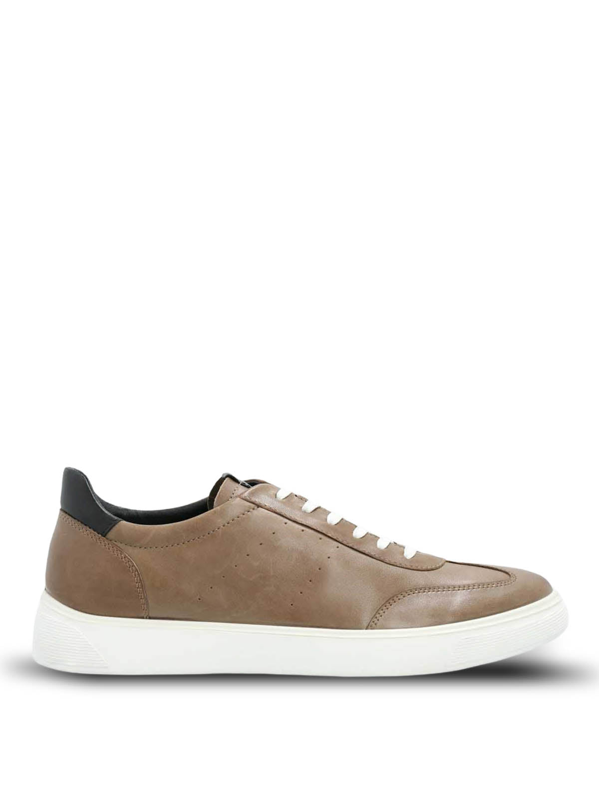 Zapatilla en Cuero para Hombre Bloor Café Hush Puppies 2