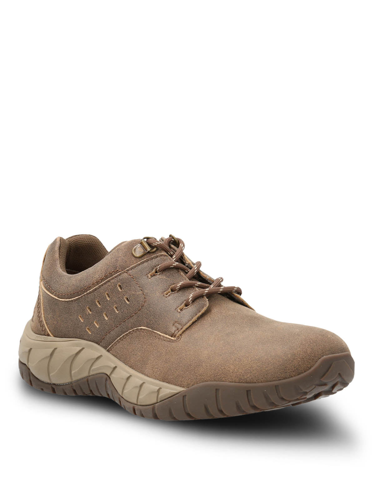 Zapato Casual Cuero Hombre Kurth Café Hush Puppies 1