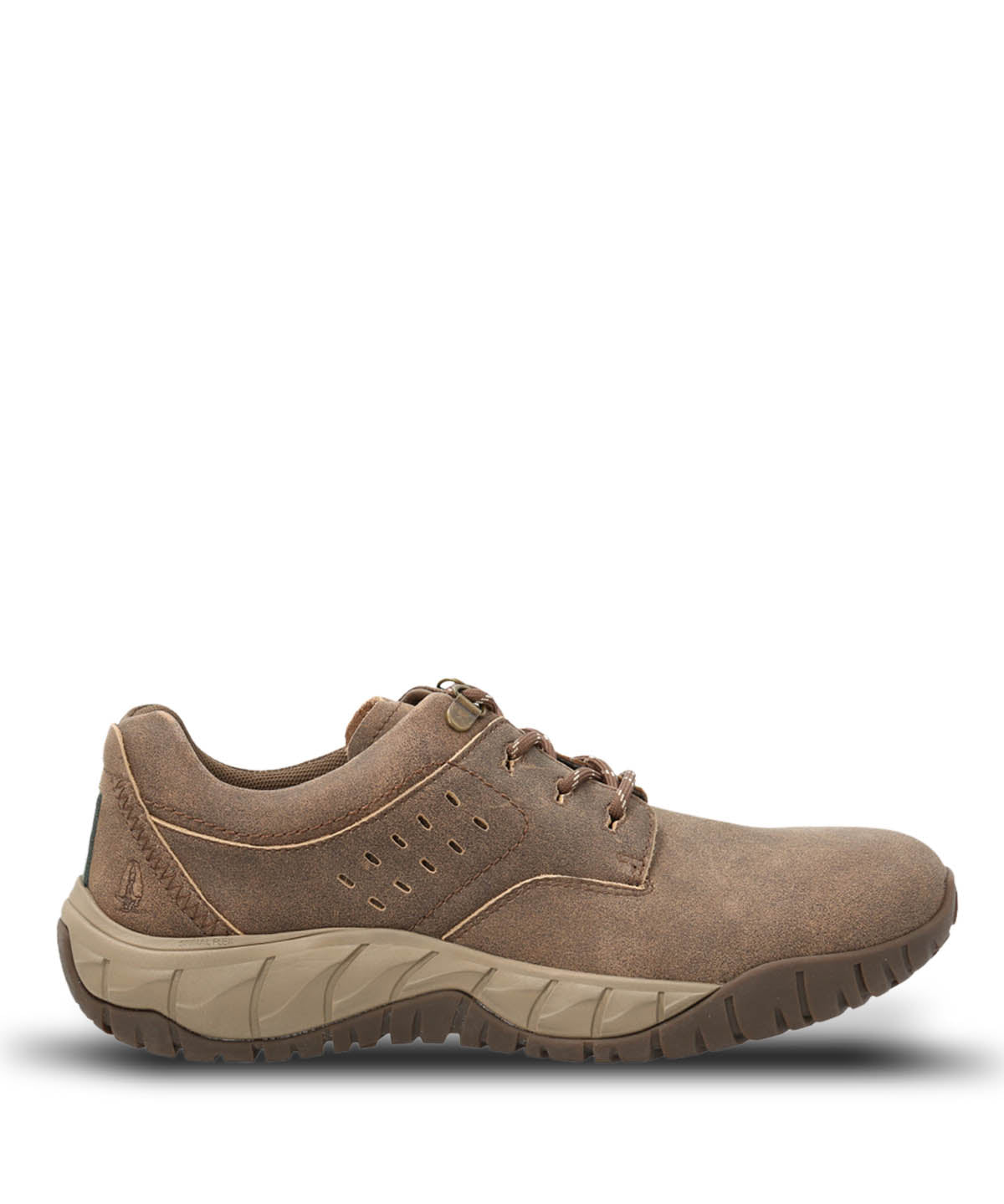 Zapato Casual Cuero Hombre Kurth Café Hush Puppies 2