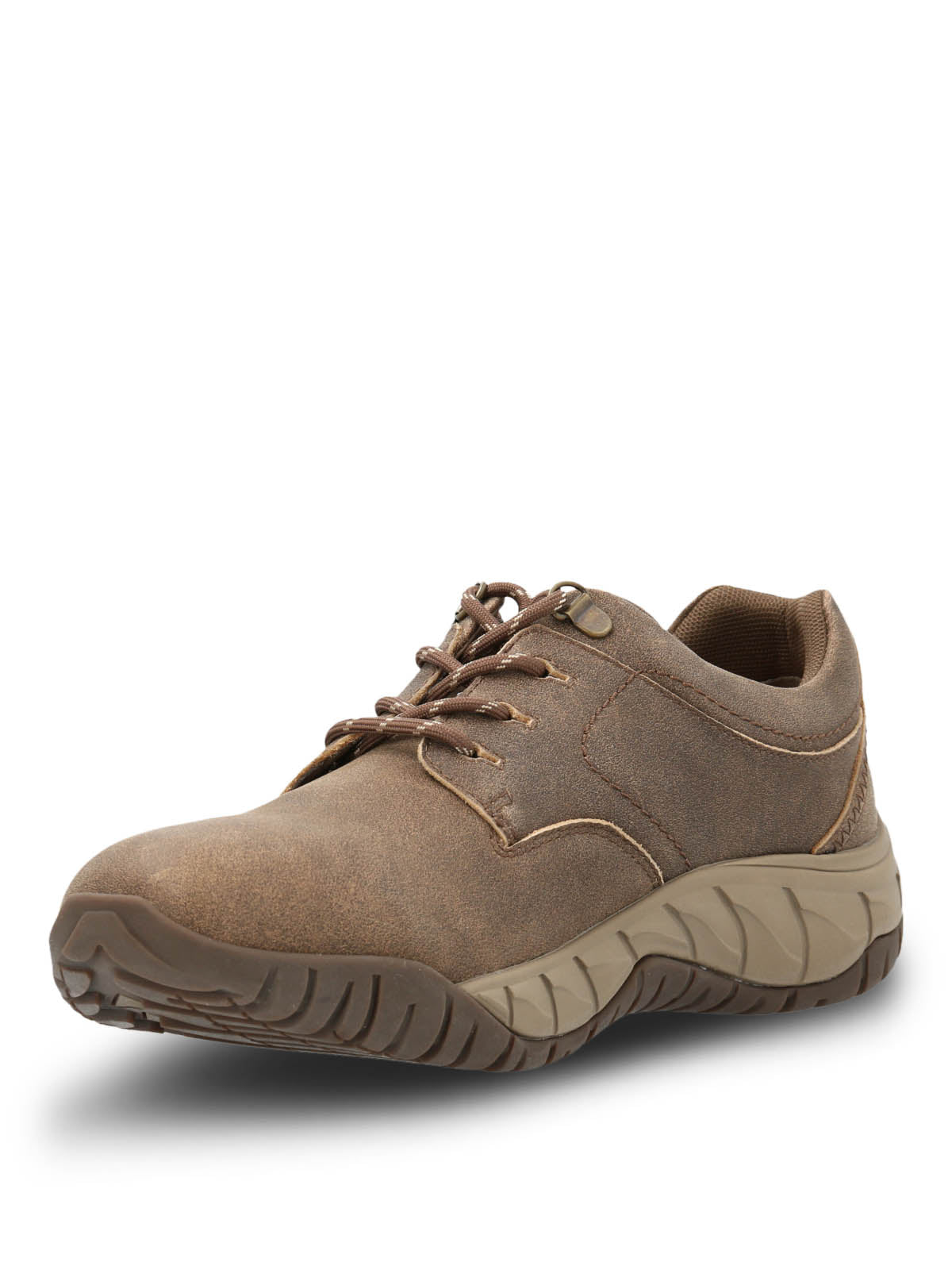 Zapato Casual Cuero Hombre Kurth Café Hush Puppies 4
