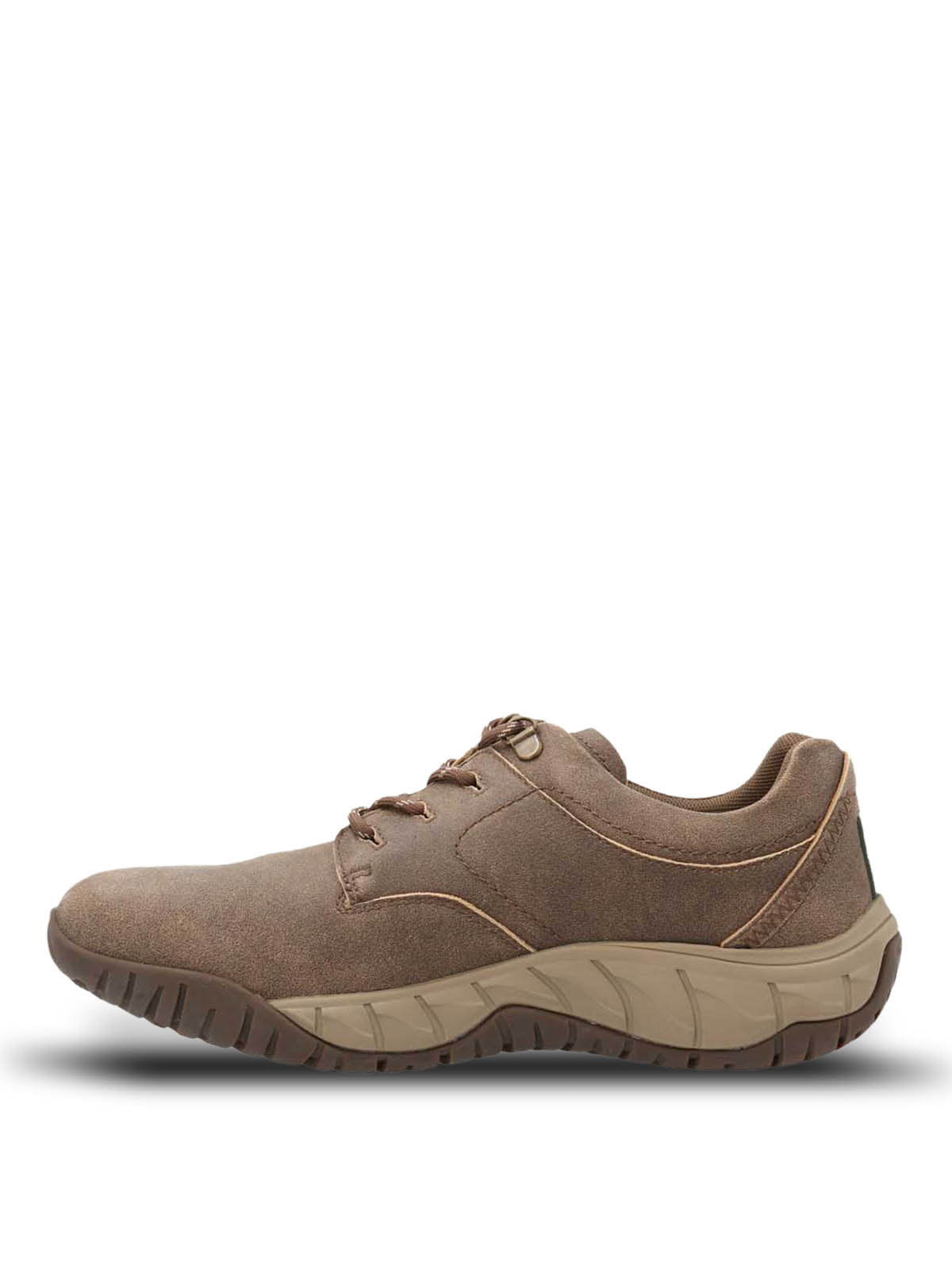 Zapato Casual Cuero Hombre Kurth Café Hush Puppies 5
