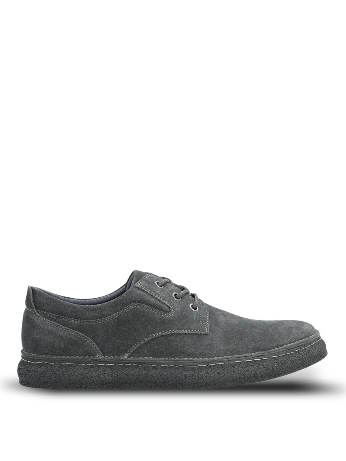 Zapatilla Cuero Hombre Gared Gris Hush Puppies 2