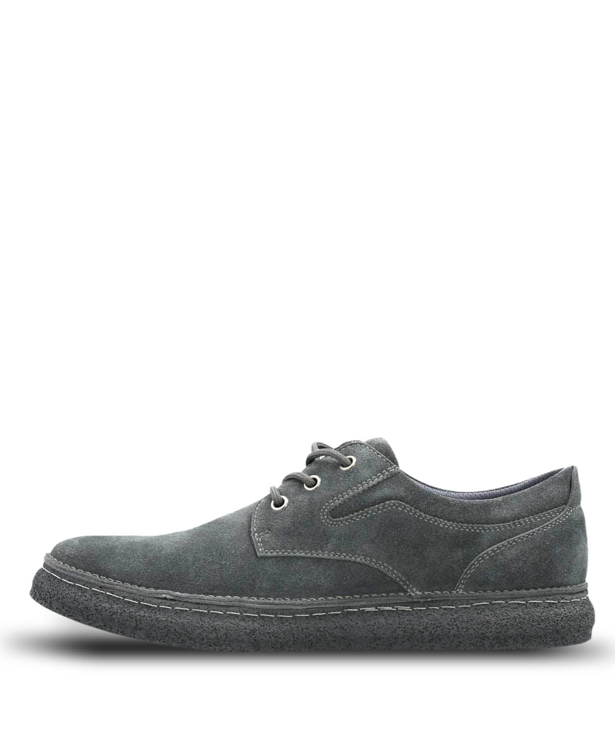 Zapatilla Cuero Hombre Gared Gris Hush Puppies 5