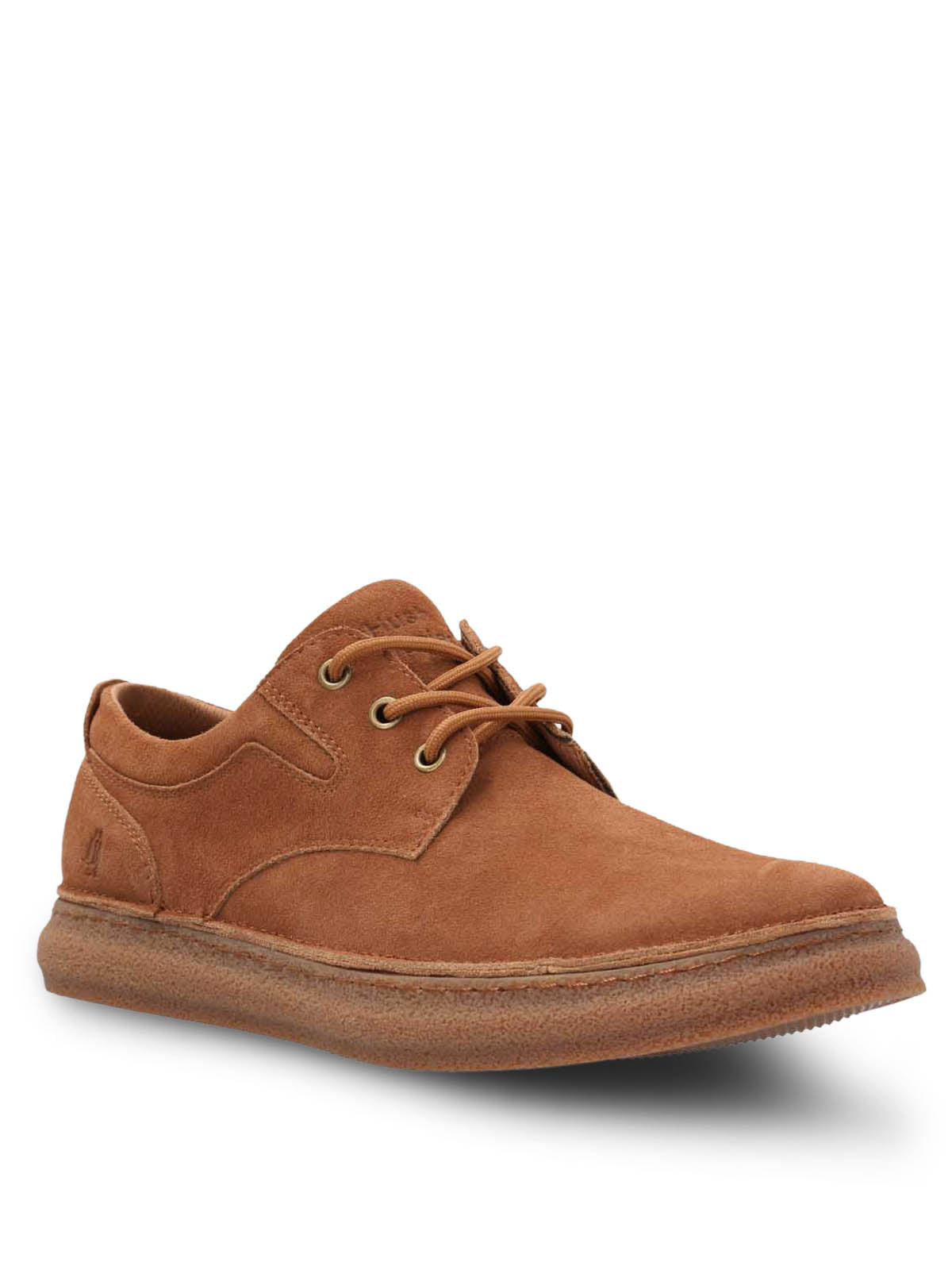 Zapatilla Cuero Hombre Gared Café Hush Puppies 1
