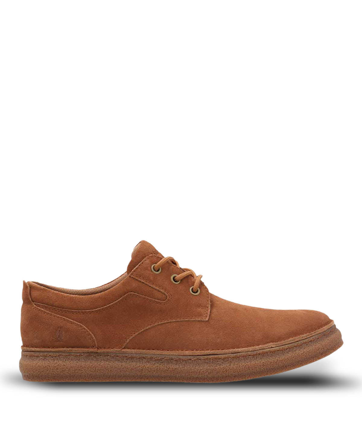 Zapatilla Cuero Hombre Gared Café Hush Puppies 2